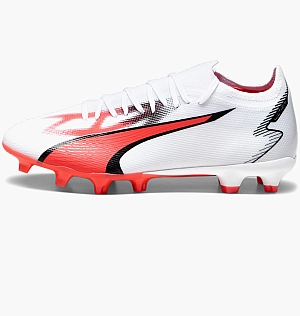 Бутсы Puma Ultra Match Fg/Ag Football Boots White 107347-01