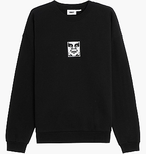 Світшот OBEY Clothing Icon Extra Heavyweight Sweatshirt Black 112480139-BLK