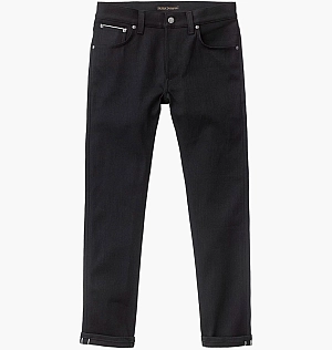 Джинси Nudie Jeans Lean Dean Dry Selvage Black 113314