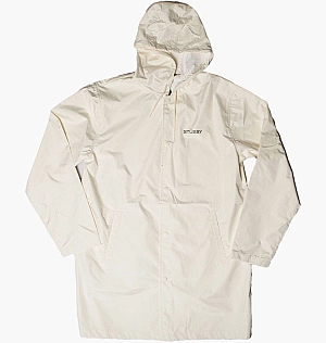 Анорак Stussy Summer Long Hooded Coaches Jacket White 115339OFFW