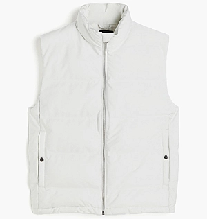 Жилетка H&M Water-Repellent Puffer Vest White 1182526001