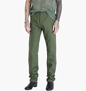 Джинси Raf Simons Slim Fit Denim Pants Green 222-M310-10080-0023