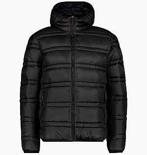 Пуховик CMP Jacket Snaps Hood Black 33K1587-U901