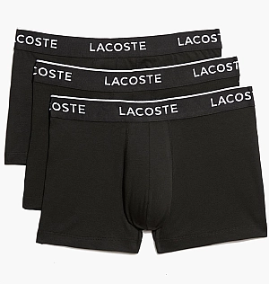 Нижня білизна Lacoste 3-Pack Regular Fit Boxer Shorts Black 5H3389-51