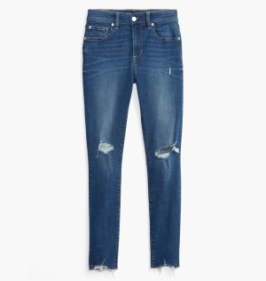 Джинси Gap Mid Rise Destructed Universal Legging Jeans With Washwell Blue 612665011