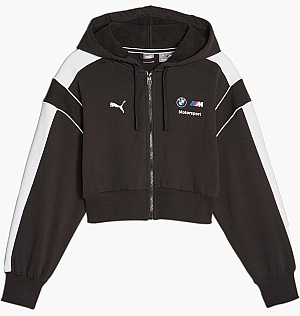 Толстовка Puma Bmw M Motorsport Mt7 Cropped Sweatshirt Black 621871-01