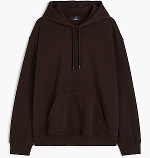 Худи H&M Relaxed Fit Hoodie Brown 970819064