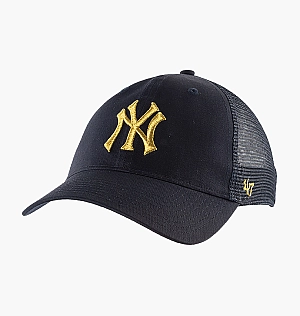 Кепка 47 Brand New York Yankees Black B-BRMTL17CTP-NY