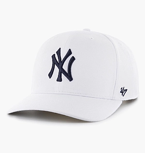 Кепка 47 Brand Dp New York Yankees White B-CLZOE17WBP-WHB