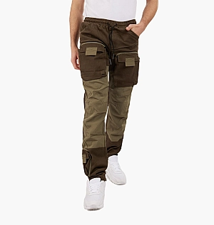 Штани Decibel Nylon Twill Zip Cargo Pants Olive B308-OLV