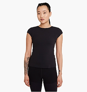 Футболка Nike Yoga Luxe T-Shirt Black DC5257-010