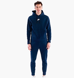 Спортивный Костюм Nike Essential Hooded Tracksuit Blue Dm6838-411