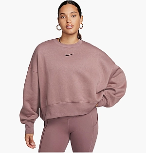 Світшот Nike Sportswear Phoenix Fleece Over-Oversized Crew-Neck Sweatshirt Bordo DQ5761-208