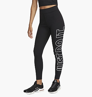 Легінси Nike Sportswear Classics Graphic High-Waisted Leggings Black DV7793-010
