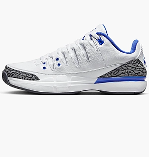 Кроссовки Nike Court Air Zoom Vapor Aj3 Hard Court Tennis Shoes White DV9367-100