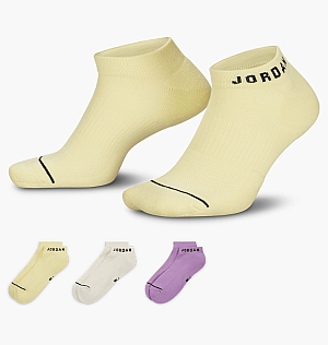 Носки Air Jordan Everyday No-Show Socks (3 пары) Multi DX9656-908