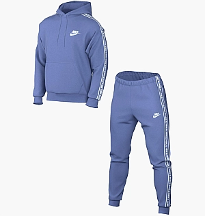 Спортивный костюм Nike Club Flc Gx Hd Trk Suit Blue FB7296-450