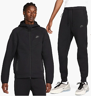 Спортивный костюм Nike Tech Fleece Black Black FB7921-010__FB8002-010