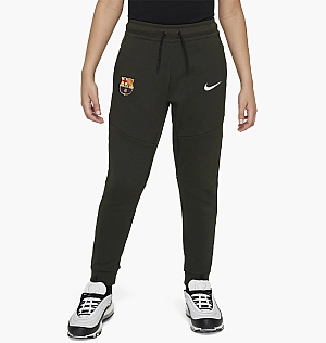 Штаны Nike F.C. Barcelona Tech Fleece Green FD4129-355