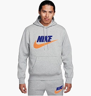 Худі Nike Club Fleece Pullover Hoodie Grey FN3104-063