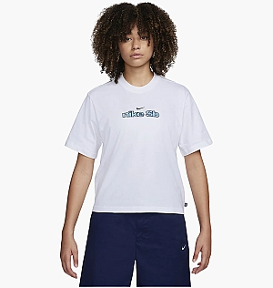 Футболка Nike Sb Skate T-Shirt White FV4465-100