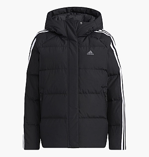 Пуховик Adidas 3-Stripes Puffy Down Jacket Black H23063
