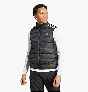 Жилетка Adidas Essentials 3-Stripes Light Down Vest Black HZ5728