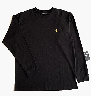 Лонгслів Carhartt Wip Chase Long Sleeve T-Shirt Black I026392
