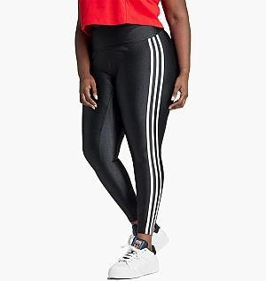Леггинсы Adidas 3-Stripes Leggings (Plus Size) Black IN0685