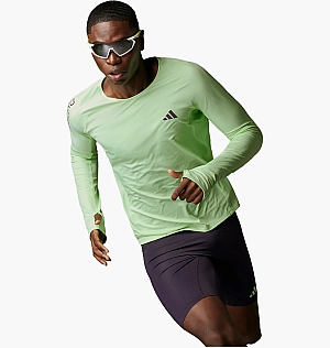 Лонгслів Adidas Adizero Running Long Sleeve Long-Sleeve Top Green IN1142