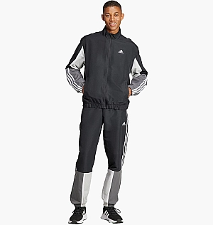 Спортивный костюм Adidas Sportswear Colorblock 3-Stripes Tracksuit Black IP1611