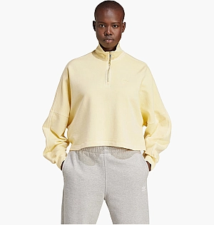 Кофта Adidas Essentials+ Sweatshirt Yellow IR6016