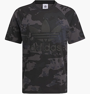 Футболка Adidas Camo Trefoil T-Shirt Black IS2892