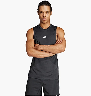 Майка Adidas Designed For Training Workout Heat.Rdy Tank Black IS3708