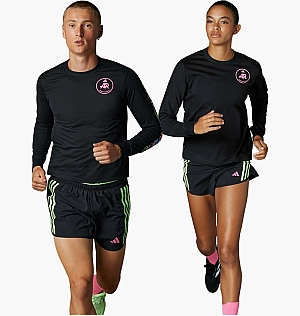 Лонгслив Adidas Own The Run Adidas Runners Long-Sleeve Top (Gender Neutral) Black IS5408