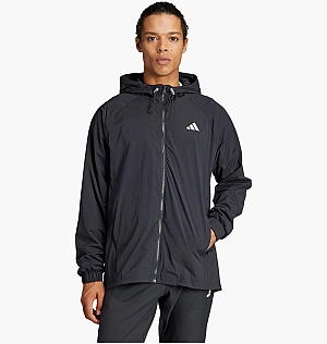 Вітровка Adidas Tennis Pro Semi-Transparent Full-Zip Jacket Black IS8963