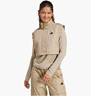 Жилетка Adidas City Escape Crop Vest Beige IT1452