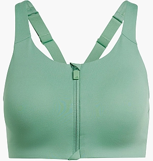 Топ Adidas Tlrd Impact Luxe High-Support Zip Bra Turquoise IT6655