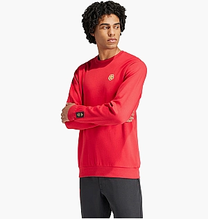 Свитшот Adidas Manchester United Cultural Story Crew Sweatshirt Red IW9306