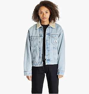 Джинсовка Calvin Klein Jeans Sherpa Denim Jacket Light Blue J20J221847-1AA