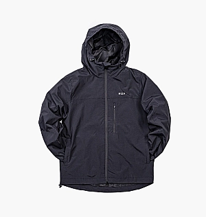 Куртка HUF Essentials Zip Standard Shell Jacket Black JK00350-BLACK