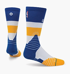 Шкарпетки Stance Nba Golden State Warriors Core Crew Alt 1 Basketball Socks Blue M559D6CCGS-BLU