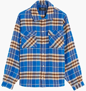 Кофта Represent Initial Print Flannel Shirt Blue ML2005-109