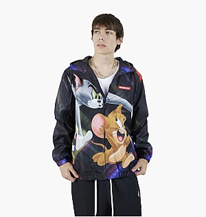 Куртка Members Only Tom And Jerry Full Zip Jacket Multi MW090421-BLK