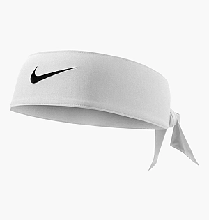 Пов'язка на голову Nike Dry Head Tie Dri-Fit Headband White N0003706101OS