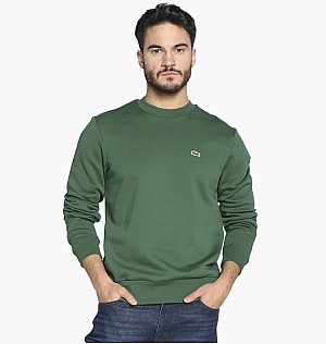 Лонгслив Lacoste Logo Sweatshirt Green SH9608-51-SMI