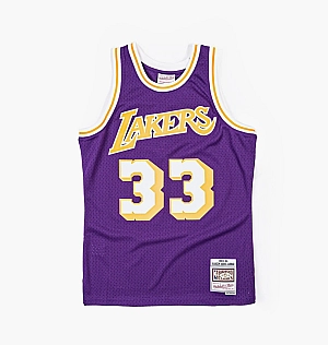 Майка Mitchell & Ness Nba Swingman Jersey Los Angeles Lakers 1983-84 Kareem Abdul-Jabbar Violet SMJYAC18109-LALPURP83KAB