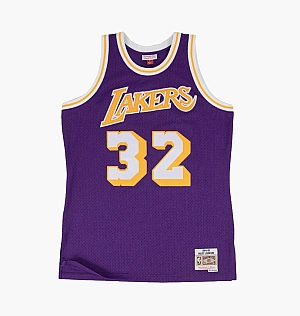 Майка Mitchell & Ness Nba Swingman Jersey 2.0 Los Angeles Lakers 1984-85 Magic Johnson Purple Violet SMJYGS18176-LALPURP84EJH