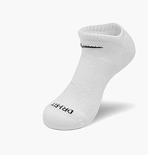 Носки Nike Everyday Plus Cushioned Training No-Show Socks (6 пар) White SX6898-100