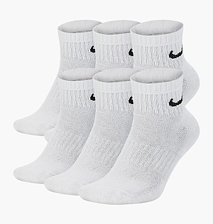 Носки Nike Everyday Cushioned Training Ankle Socks 6PR White SX7669-100